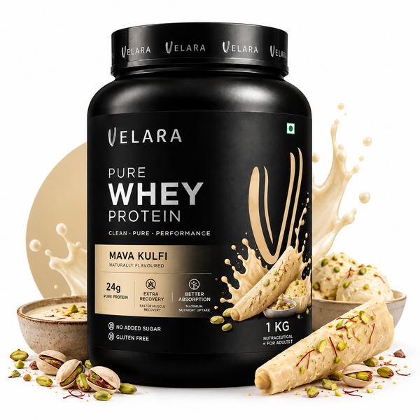 Whey protein- Mava Kulfi Flavor 1Kg