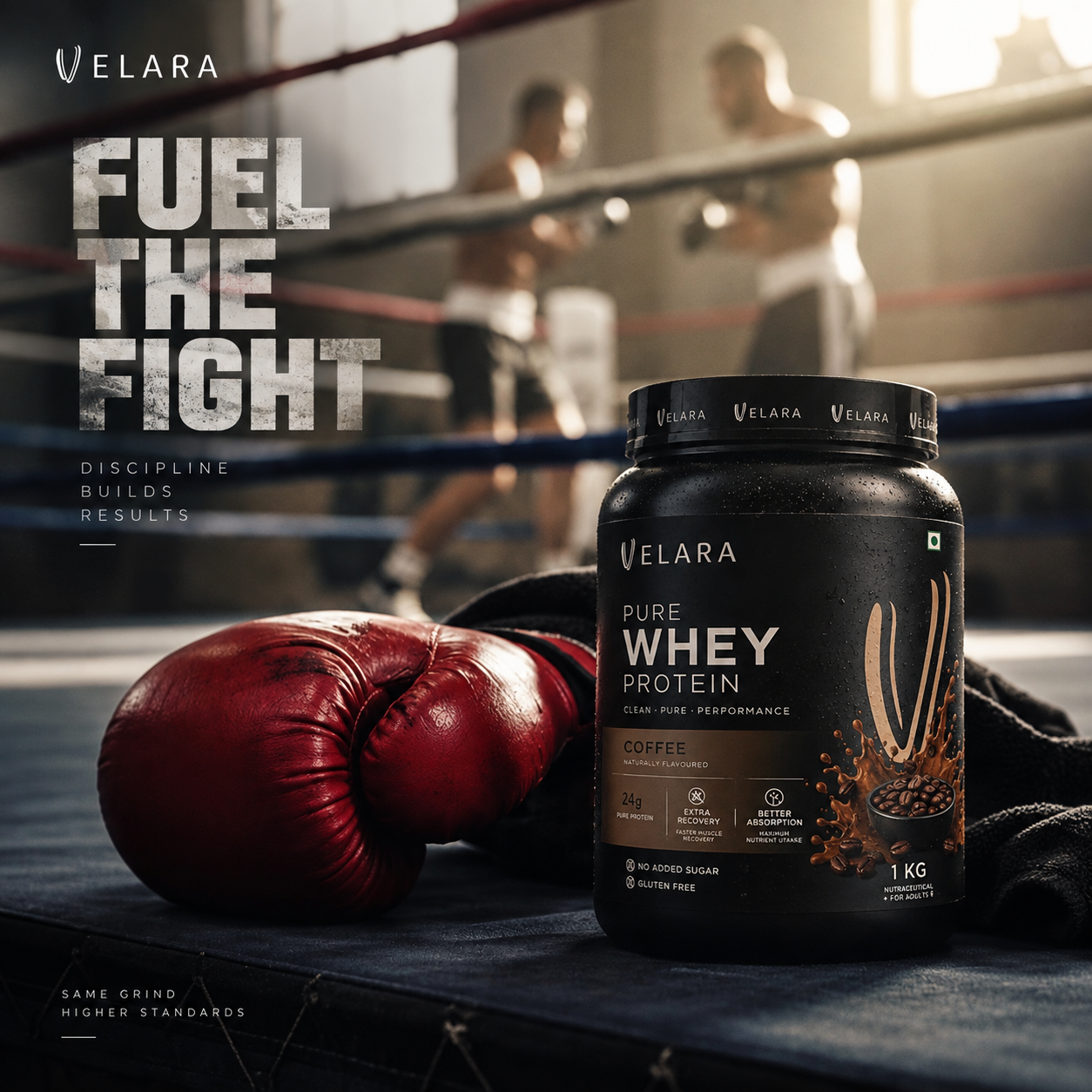Whey Protein 1kg- Coffee Flavor