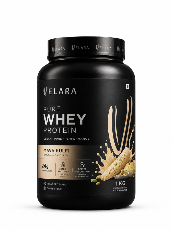 Whey protein- Mava Kulfi Flavor 1Kg
