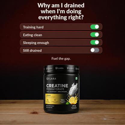 Creatine Monohydrate 250gm- LEMON flavor