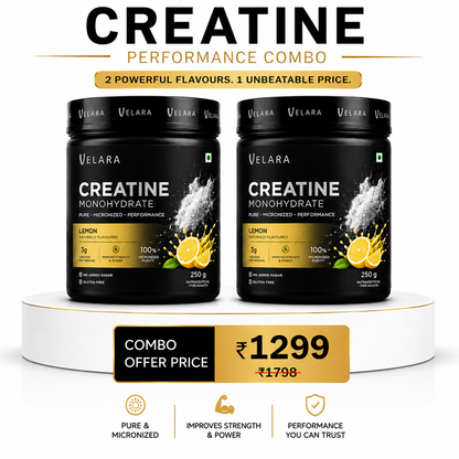 Creatine Combo at just ₹1,199- 250gm+250gm