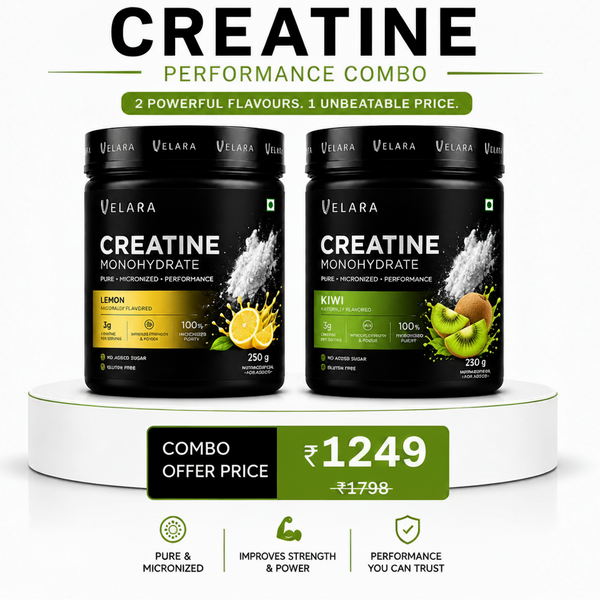 Creatine Combo at just ₹1,199- 250gm+250gm