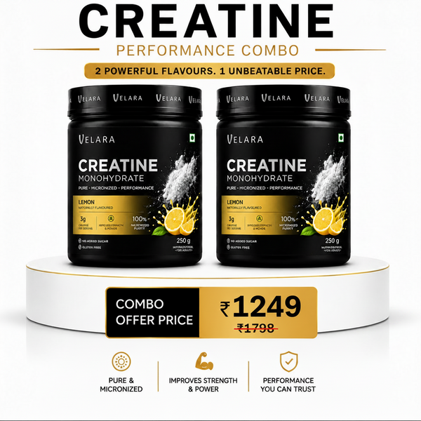 Creatine Combo pack-lemon flavor.