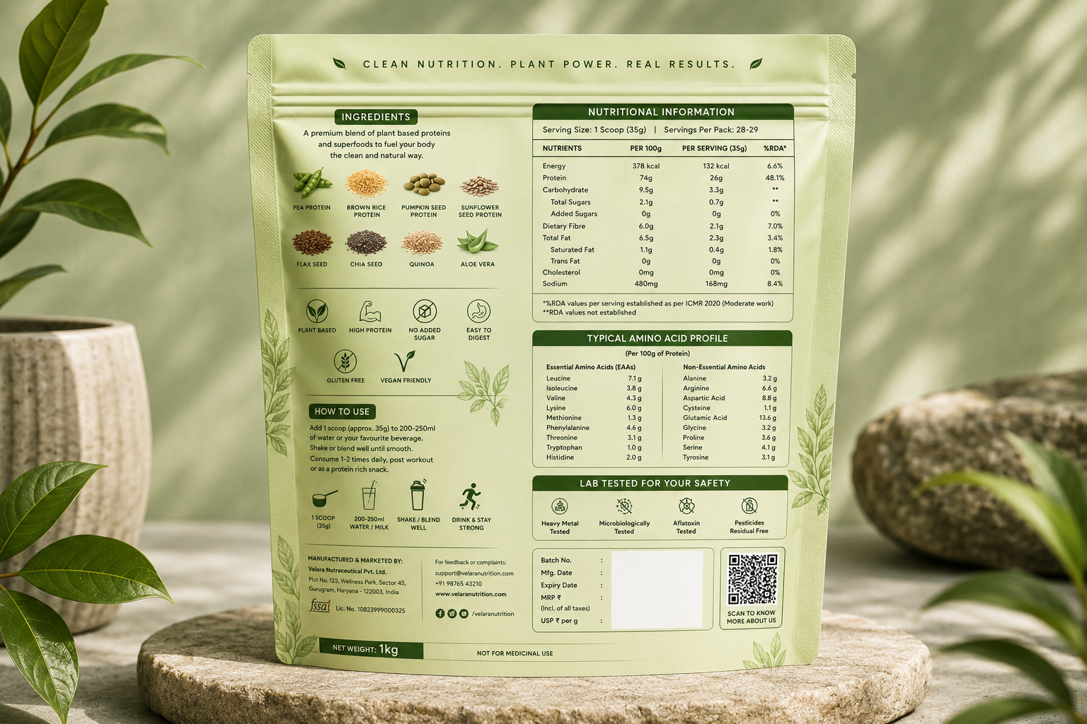 Premium Plant- Dark Chocolate flavour