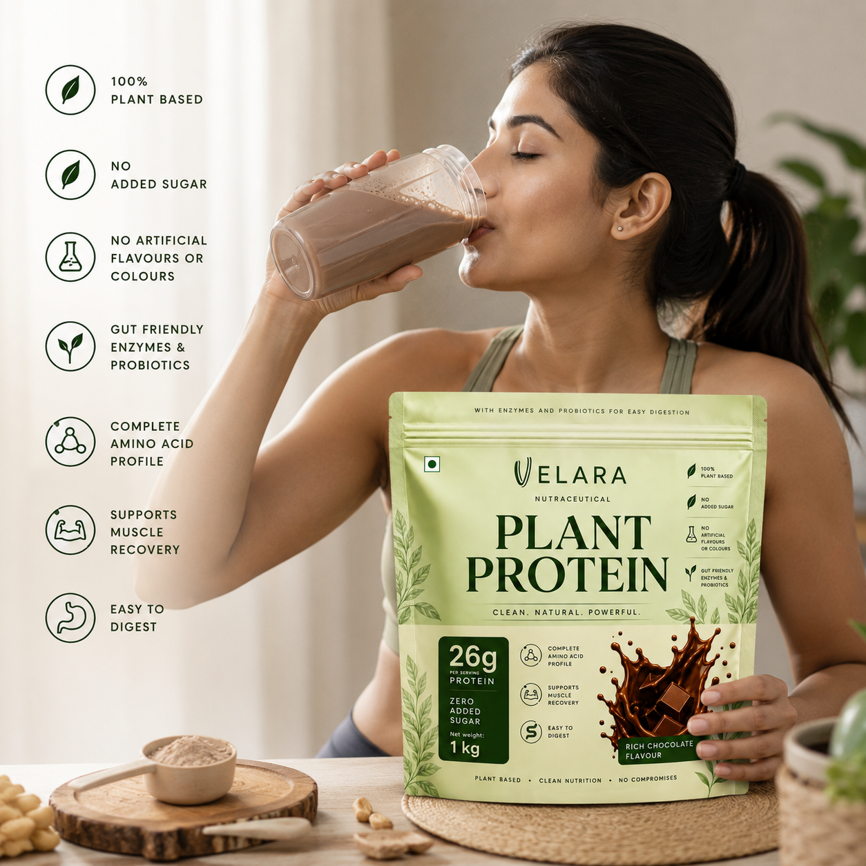 Premium Plant- Dark Chocolate flavour