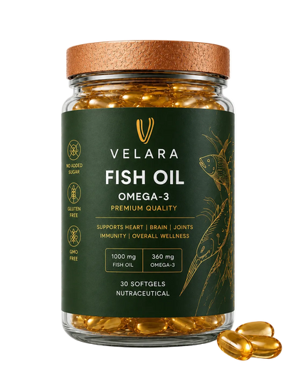 Fish Oil Omega-3 Supplement - 30 Tablets