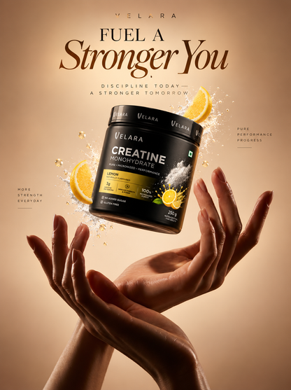 Creatine Monohydrate 250gm- LEMON flavor