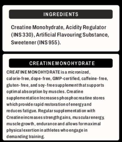 Creatine Combo pack- KIWI flavour